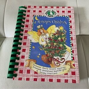 Vintage Goose Berry Patch Jolly homespun Christmas Holiday Collection Cookbook